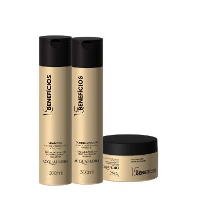 Kit Acquaflora 15 Benefícios Home Care (3 produtos)