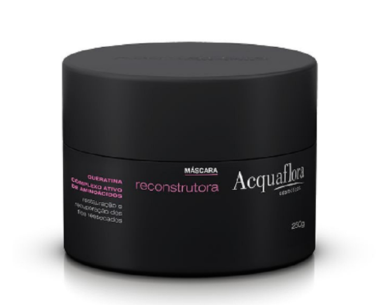 Acquaflora Reconstrutor Shampoo+Cond 300ml+Masc 250ml - 4