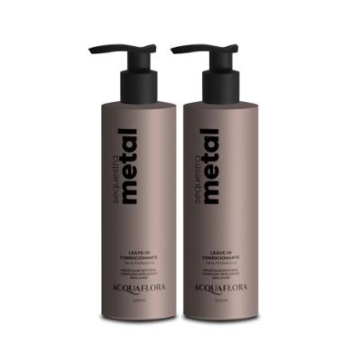 Kit Acquaflora Sequestra Metal  - Leave-In Condicionante 240ml (2 unidades)