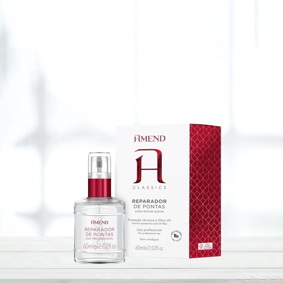 Kit Amend Pós Progressiva Shampoo Condicionador Máscara e Óleo Reparador de Pontas (4 produtos) - 3