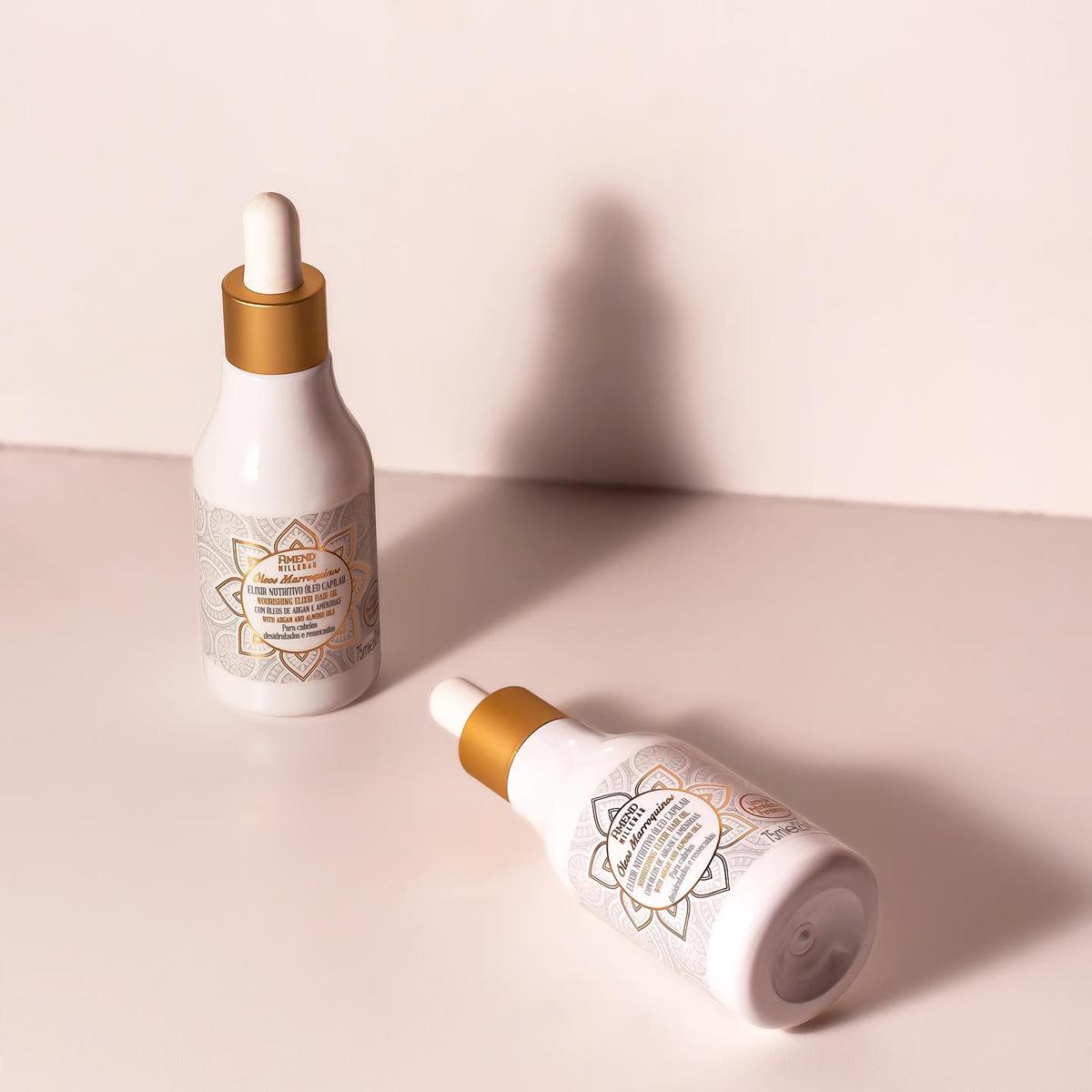 Kit Amend Millenar Óleos Marroquinos Elixir Nutritivo Óleo e Blindagem Essencial Fluído (2 produtos) - 3