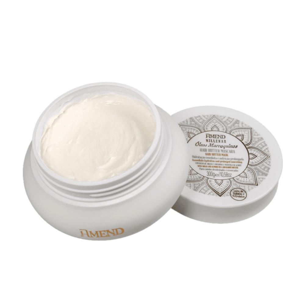 KIT Amend Millenar Óleos Marroquinos Hair Butter - Máscara Capilar 300g (3 unidades) - 2