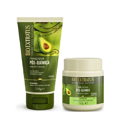 Bio Extratus Pos-Quimica Finalizador 150ml+Banho de Creme 250g