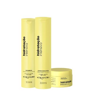 Kit Acquaflora Hidratação Intensiva Home Care (3 produtos)