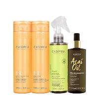 Kit Cadiveu Professional Nutri Glow Shampoo Condicionador Maxi Ondas e Açaí Oil 110 (4 produtos) - 1