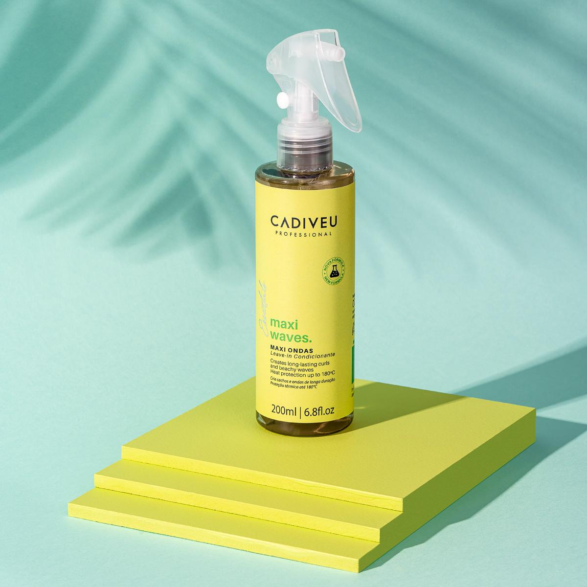 Kit Cadiveu Professional Nutri Glow Shampoo Máscara Maxi Ondas e  Booster Fluído de Tratamento (4 produtos) - 4