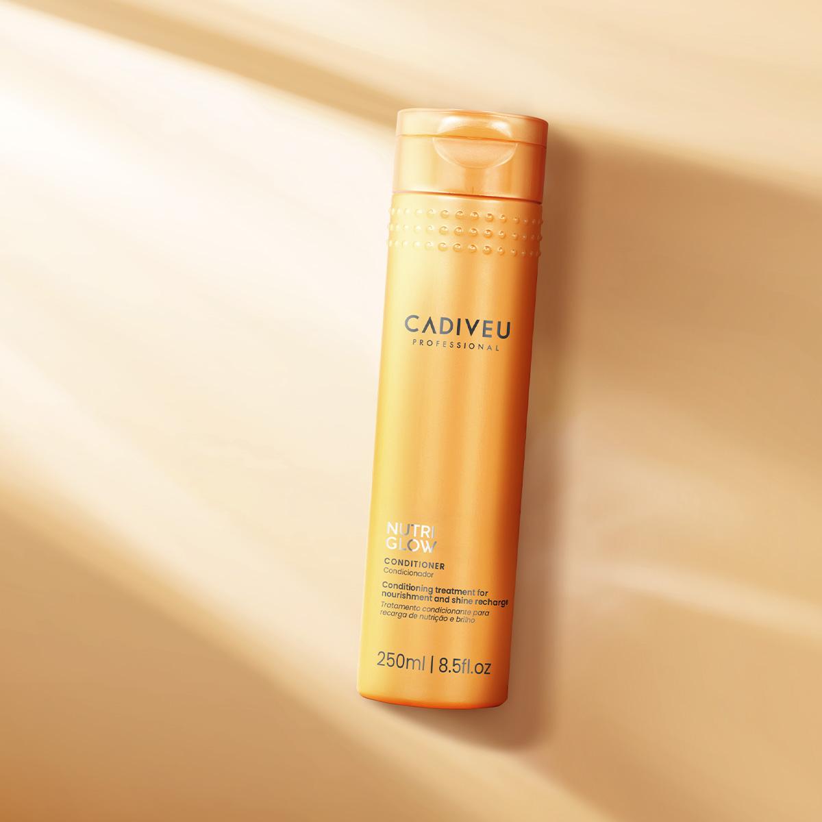 Kit Cadiveu Professional Nutri Glow Shampoo G Condicionador Máscara e Leave-in P (4 produtos) - 4