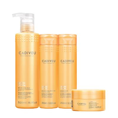 Kit Cadiveu Professional Nutri Glow Shampoo Condicionador Máscara P e Cera (4 produtos)