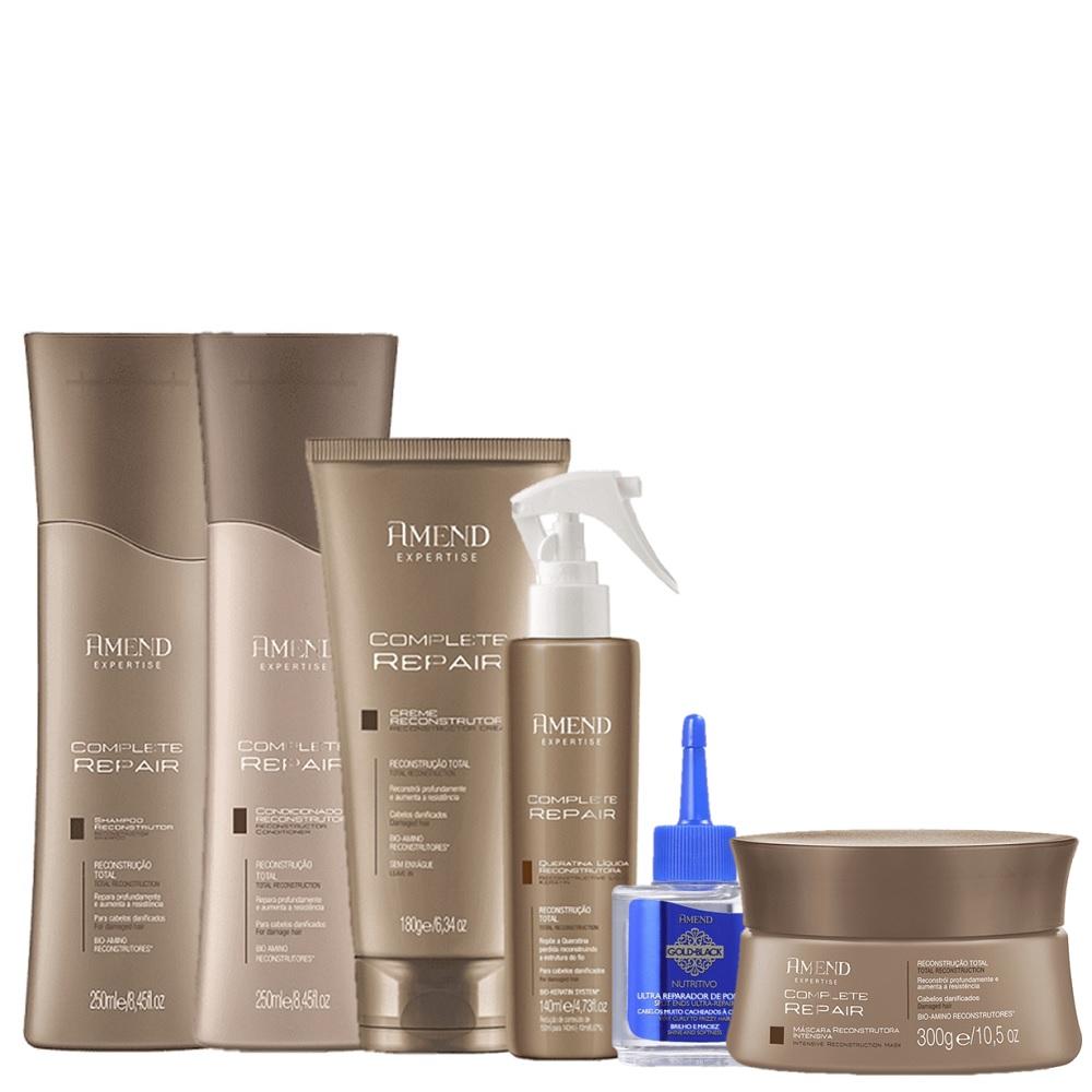 Kit Amend Complete Repair Reconstrutor Reparador (6 Produtos) - 1