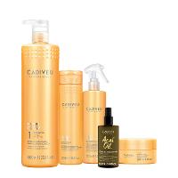 Kit Cadiveu Professional Nutri Glow Shampoo Condicionador Máscara Fluído e Açaí Oil 60 (5 produtos) - 1