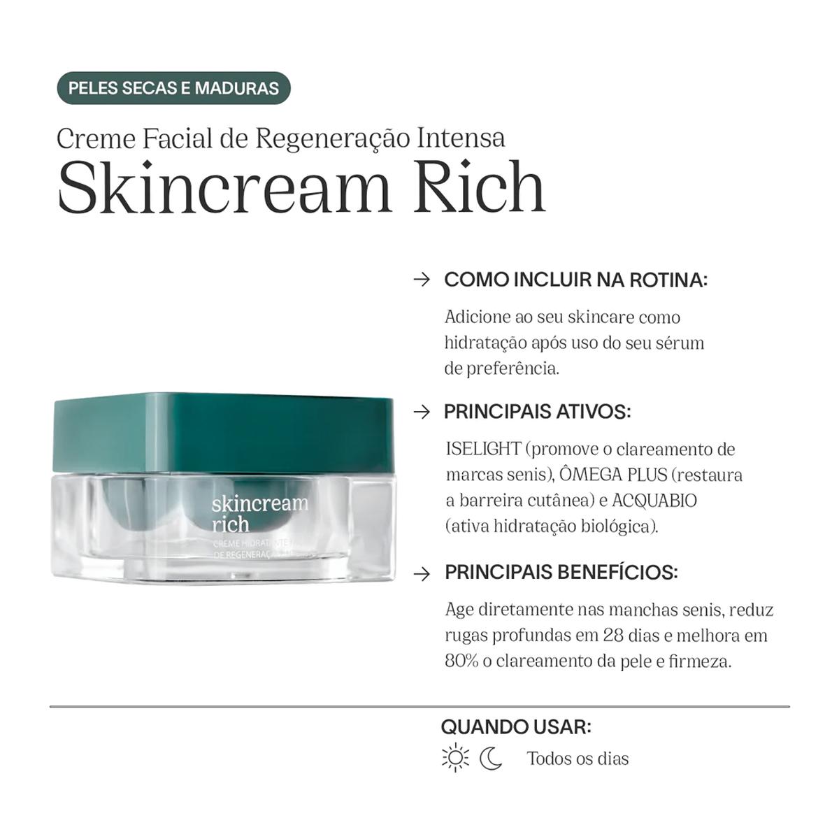Care Natural Beauty Rich Cream - Creme Hidratante Facial 30ml - 5