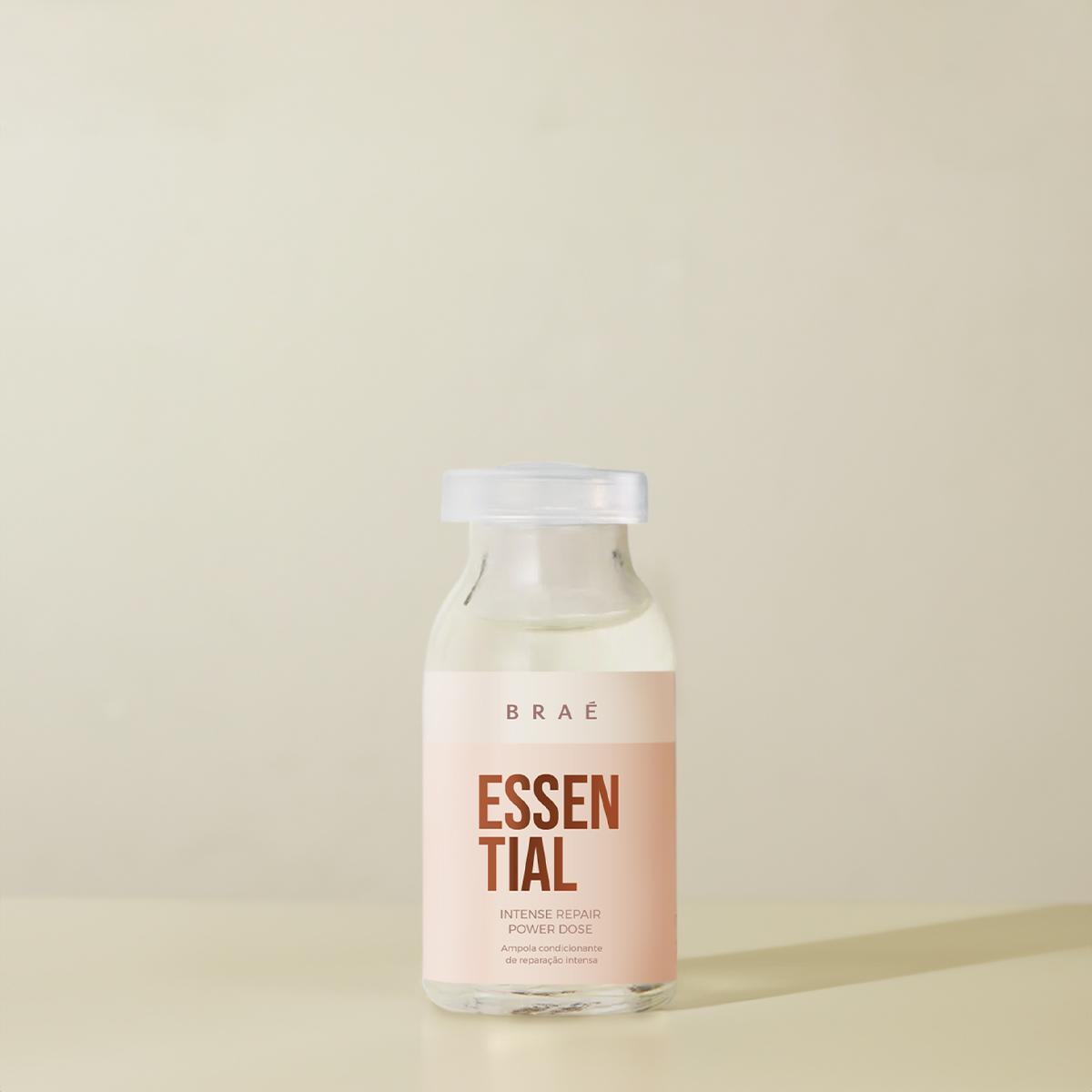 Kit Braé Essential Shampoo Condicionador Máscara Leave-in e Ampola Capilar (5 produtos) - 3