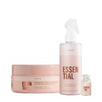 Kit Braé Essential Máscara Fluído Reparador e Ampola Capilar (3 produtos) - 1