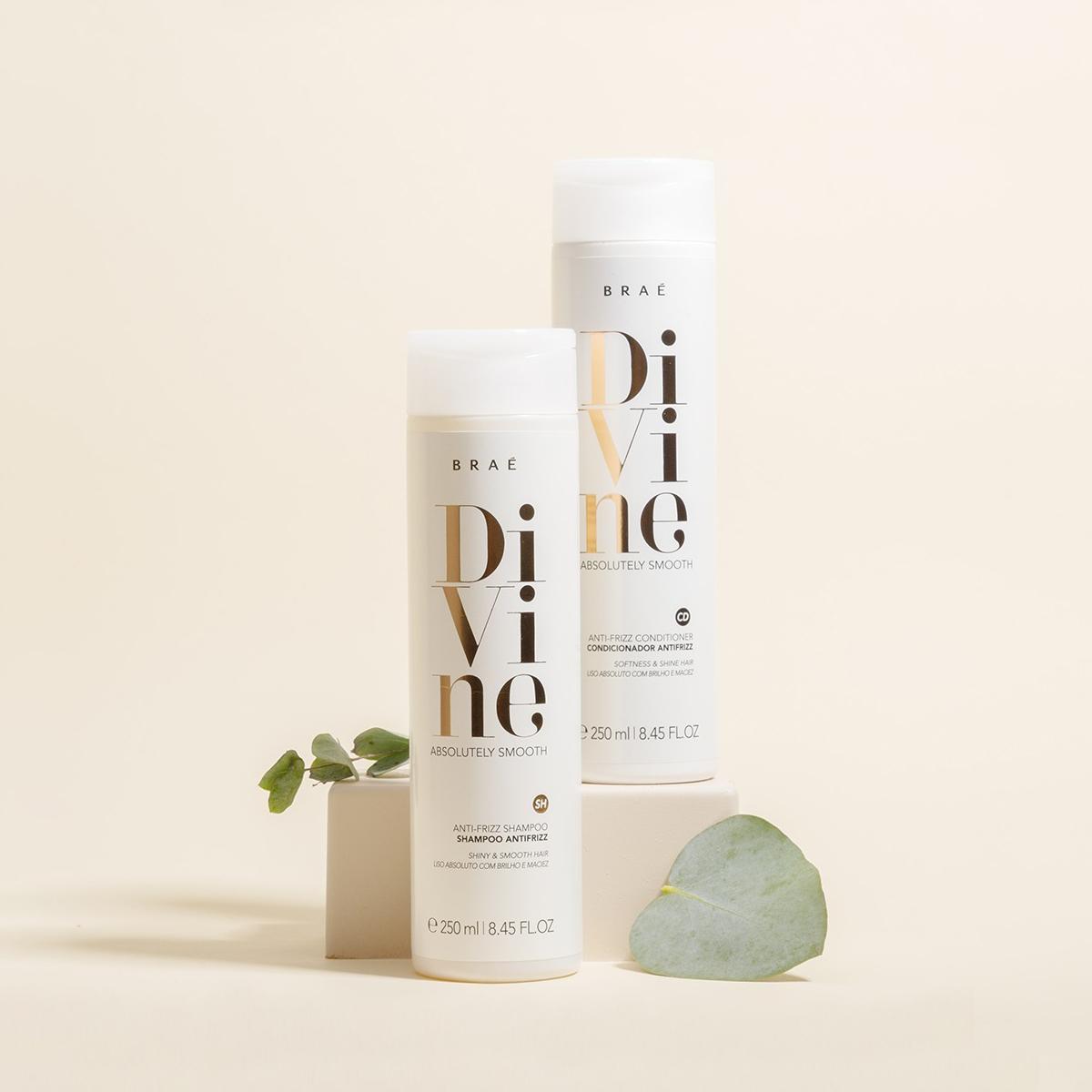 Kit Divine Shampoo Condicionador e Plume (3 produtos) - 2