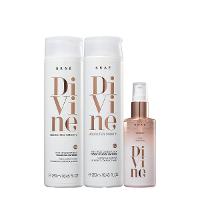 Kit Divine Shampoo Condicionador e Plume (3 produtos) - 1