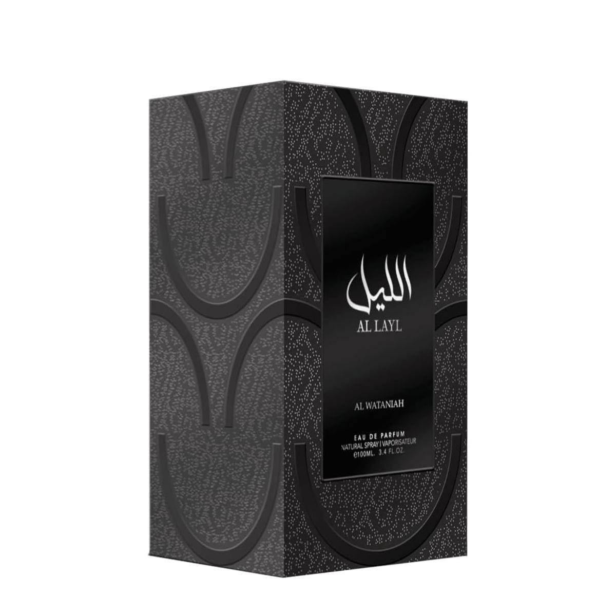 Al Wataniah Al Layl Unissex - Eau de Parfum 100ml - 3