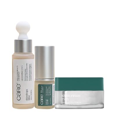 Care Natural Beauty Skindrops Filler Eye Lift e Beauty Rich Cream (3 produtos)