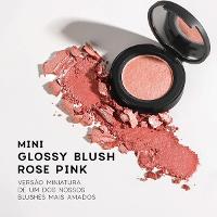 Océane Edition Glossy Rose Pink - Mini Blush em Pó 1,8g - 2