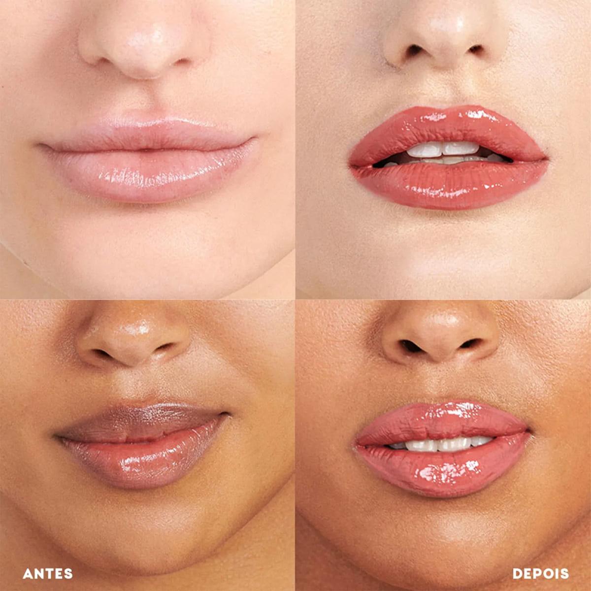 Océane Edition Glossy Me Rose - Mini Brilho Labial 1g - 4