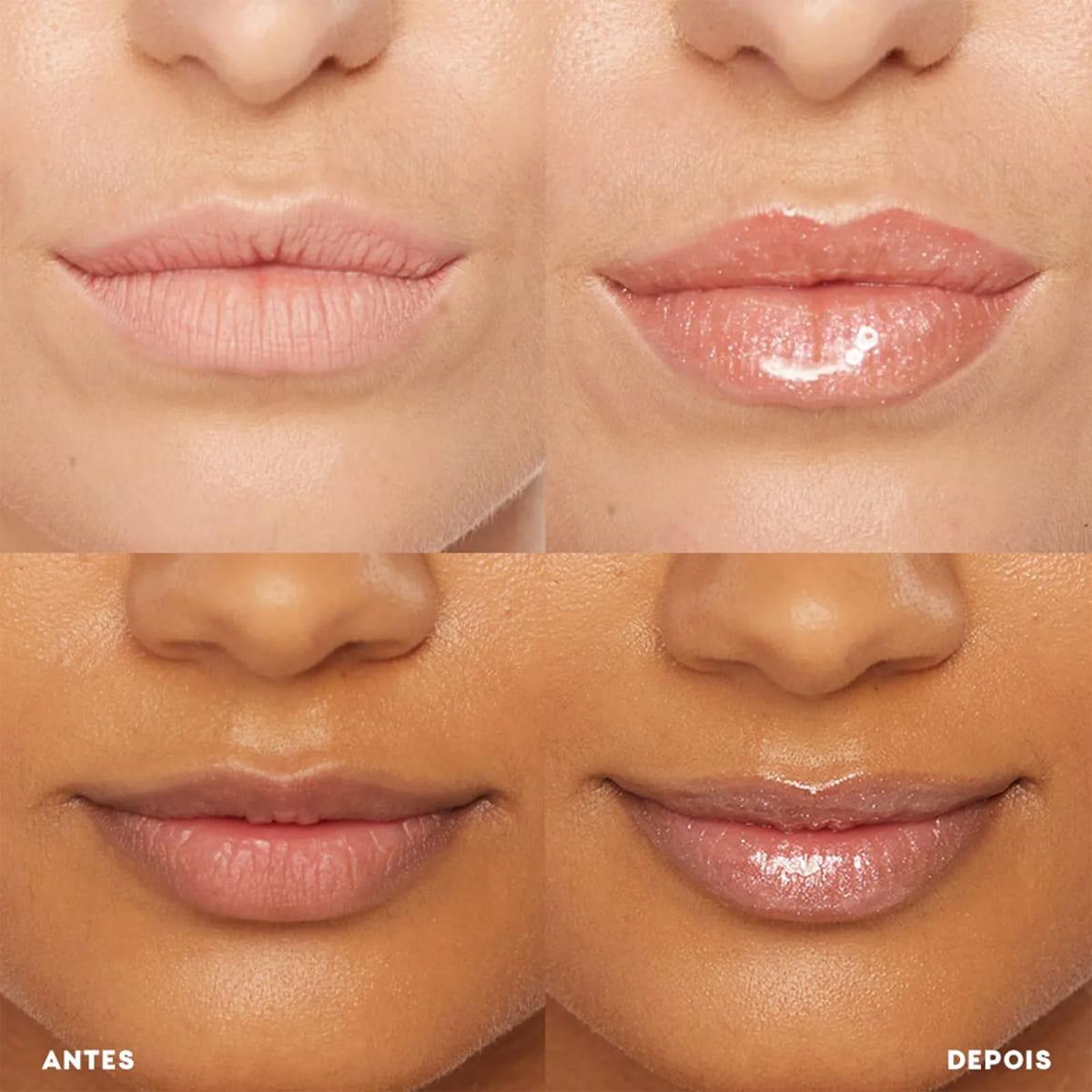 Océane Edition Glossy Me Glazed Transparente - Mini Brilho Labial 1g - 4