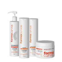 Kit Acquaflora Forma Curvas Duo Creme de Pentear Cachos e Gelatina Suave (4 produtos) - 1