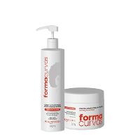 Kit Acquaflora Forma Curvas Creme de Pentear Crespos e Gelatina Intensa (2 produtos) - 1