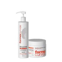 Kit Acquaflora Forma Curvas Creme de Pentear Crespos e Gelatina Suave (2 produtos) - 1