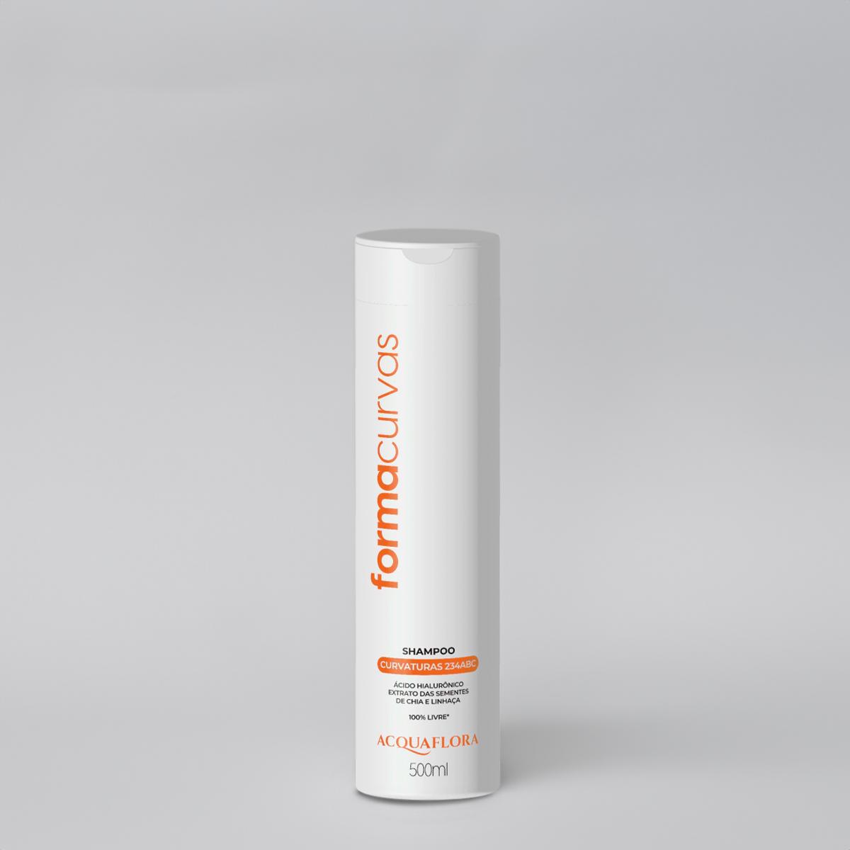 Kit Acquaflora Forma Curvas Shampoo Tratamento Condicionante e Creme de Pentear Crespos (3 produtos) - 3