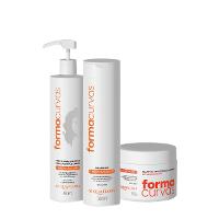 Kit Acquaflora Forma Curvas Shampoo Creme de Pentear Ondas e Gelatina Suave (3 produtos) - 1