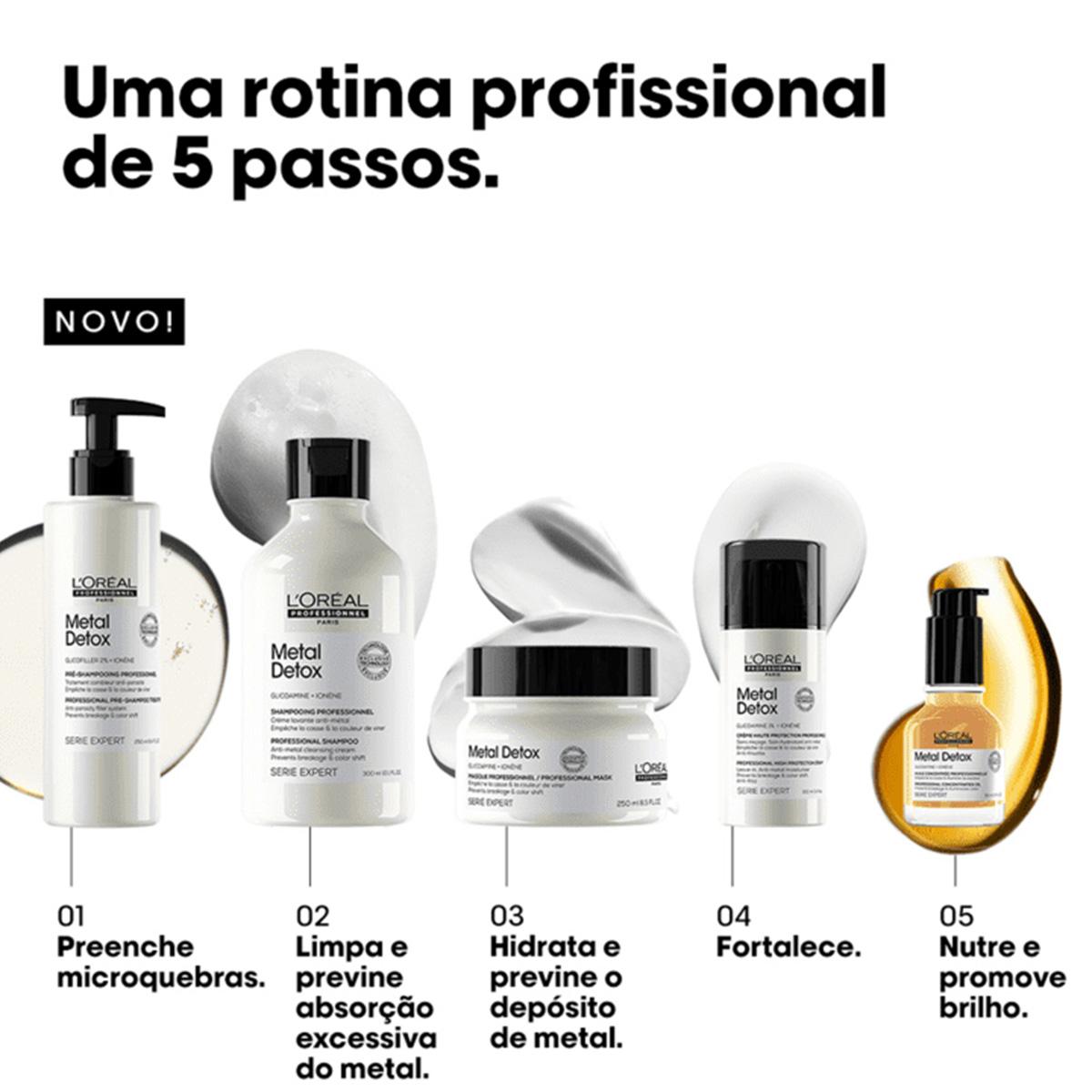 L'Oréal Professionnel Metal Detox - Pré Shampoo 250ml - 3