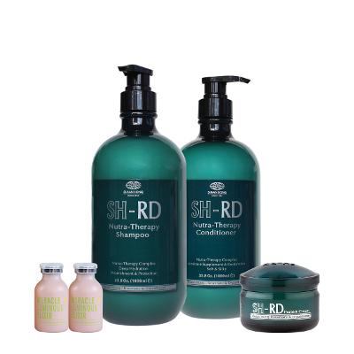 N.P.P.E SH-RD Nutra Therapy Condicionador Shampoo Proteína e Ampola Elixir (5 produtos)