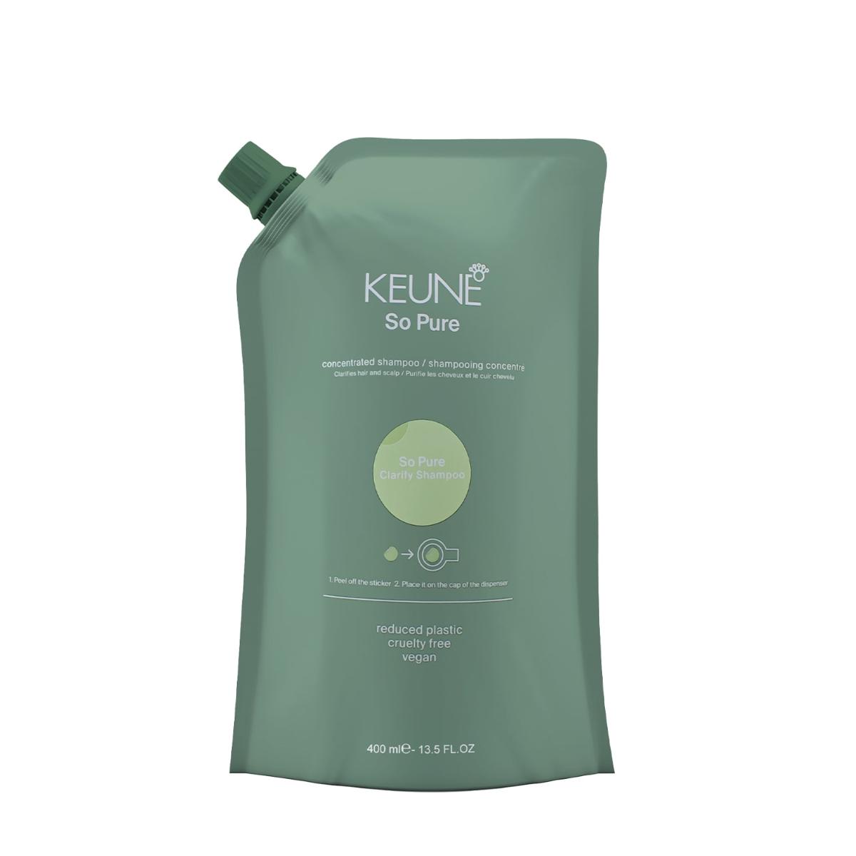 Keune So Pure Clarify Refil - Shampoo 400 ml - 1