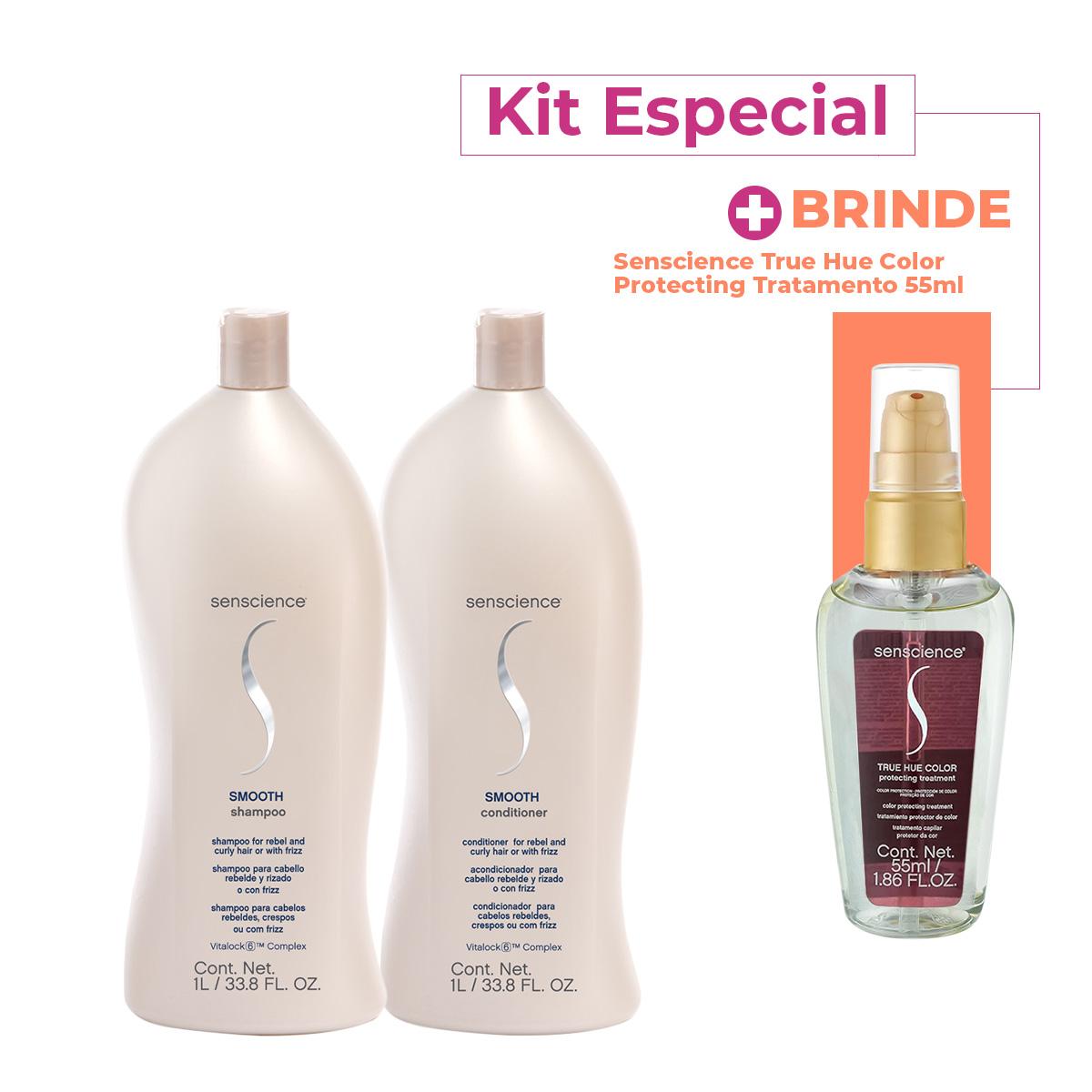 Kit Senscience Smooth True Hue Salon Sérum (3 produtos) - 1