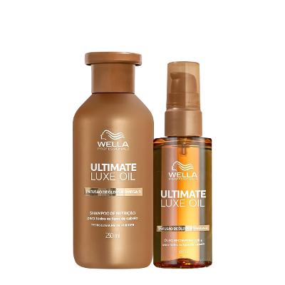 Kit Wella Professionals Ultimate Luxe Oil Shampoo e Óleo (2 produtos)