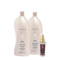 Kit Senscience True Hue Smooth Salon Oil (3 produtos) - 1