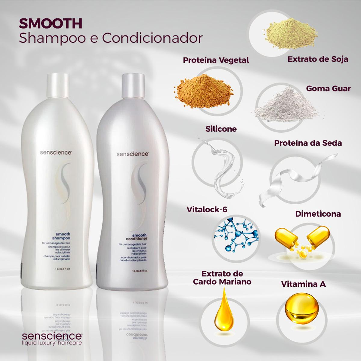 Kit Senscience True Hue Smooth Inner Salon Total Oil (4 produtos) - 3