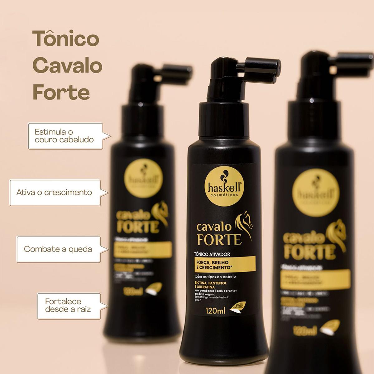 Haskell Cavalo Forte - Tônico Ativador 120ml - 2