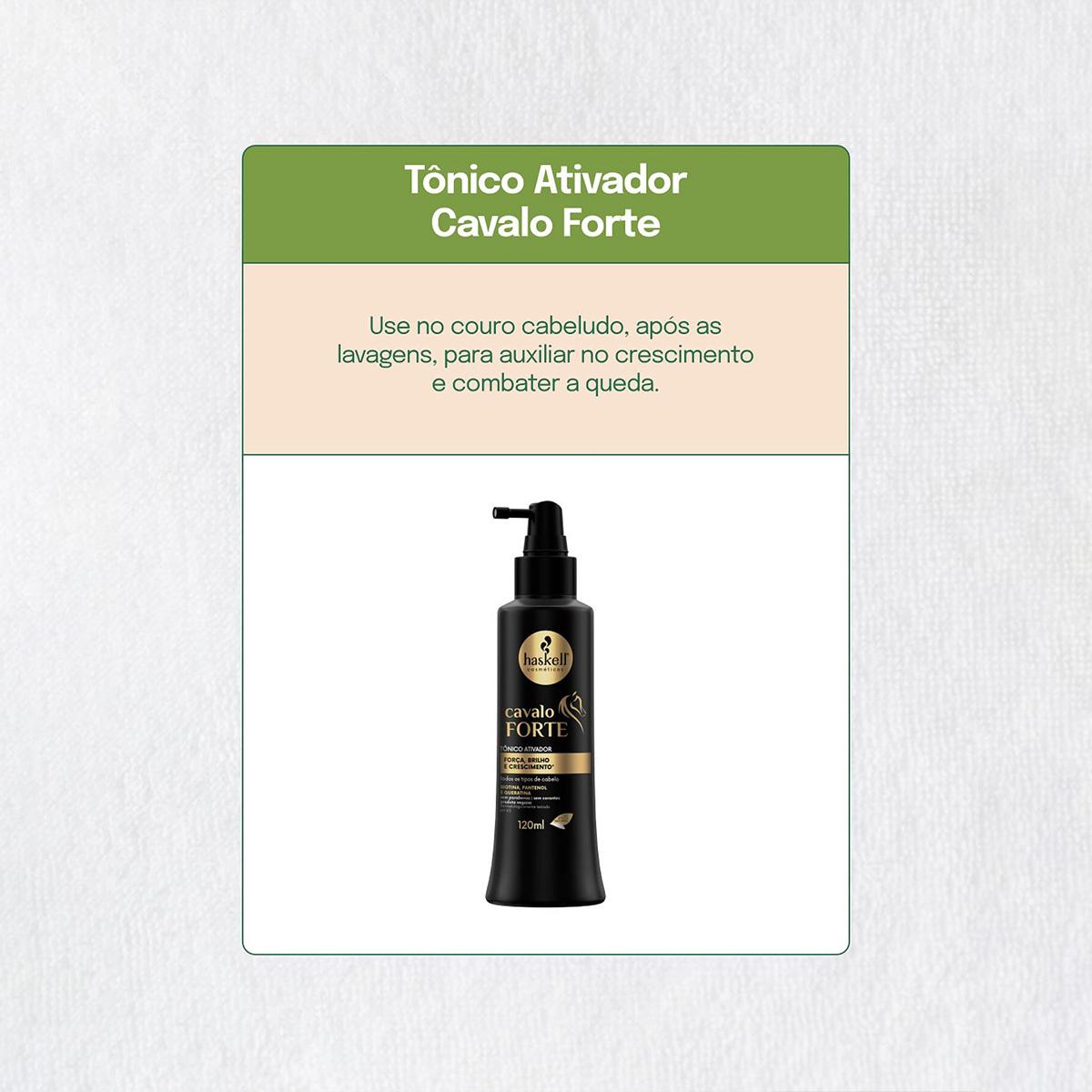 Haskell Cavalo Forte - Tônico Ativador 120ml - 4