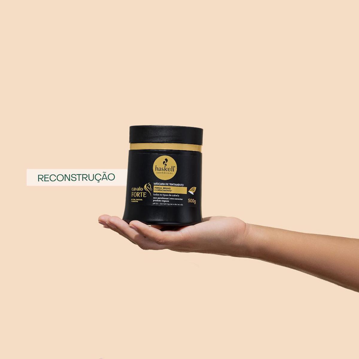 Kit Haskell Cavalo Forte Condicionador Shampoo Máscara e Tônico (4 produtos) - 2