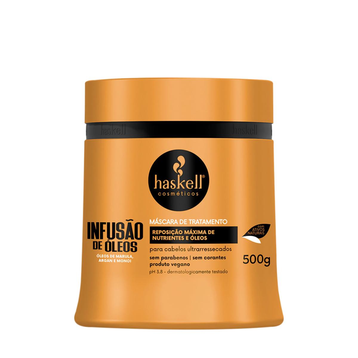 Haskell Infusão de Óleos - Máscara Capilar 500g - 1