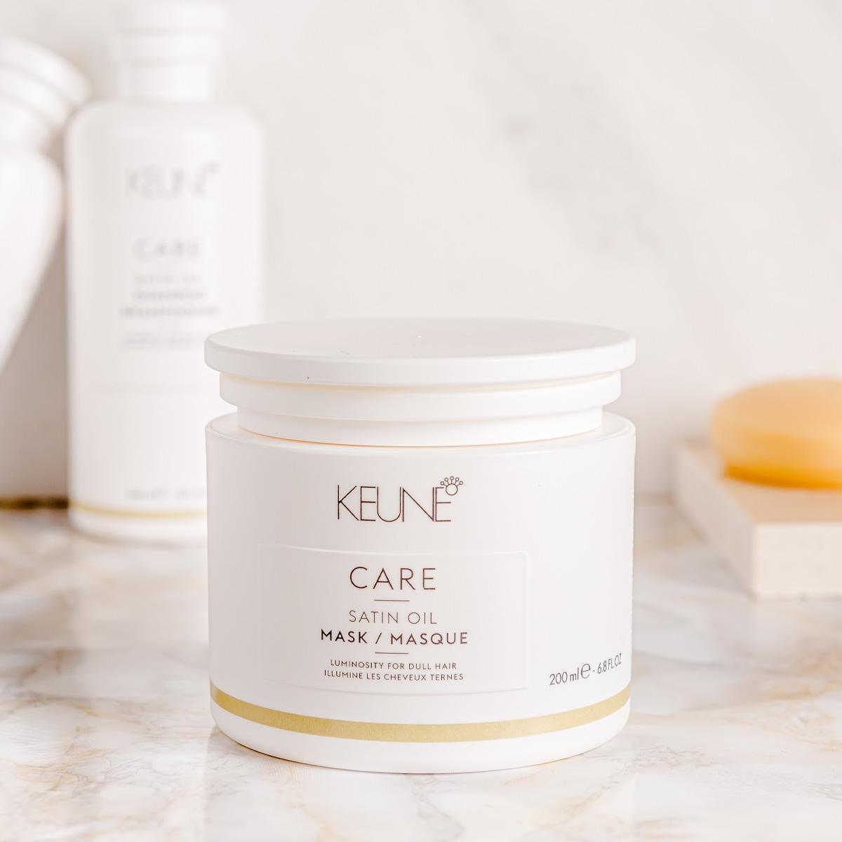 Kit Keune Care Satin Oil Salon Máscara 200 (3 produtos) - 4