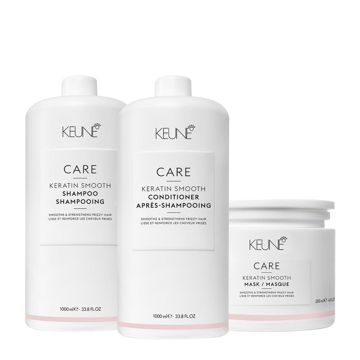 Kit Keune Care Keratin Smooth Salon Máscara 200 (3 produtos) - 1