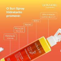 Kit Lowell Hide Sun Shampoo Spray Hidratante (2 produtos)