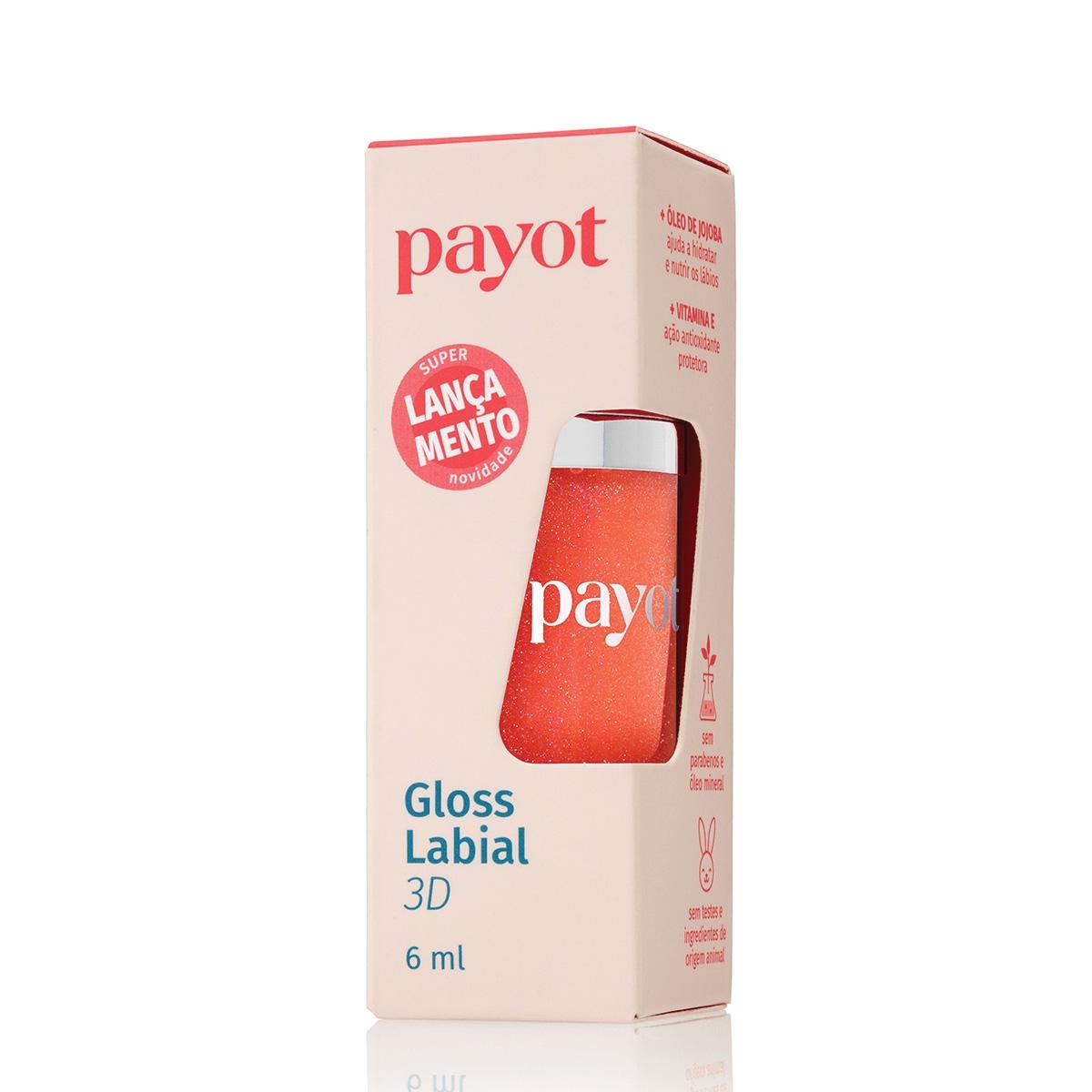 Payot Gloss 3D Coral - Gloss Labial 6ml - 4