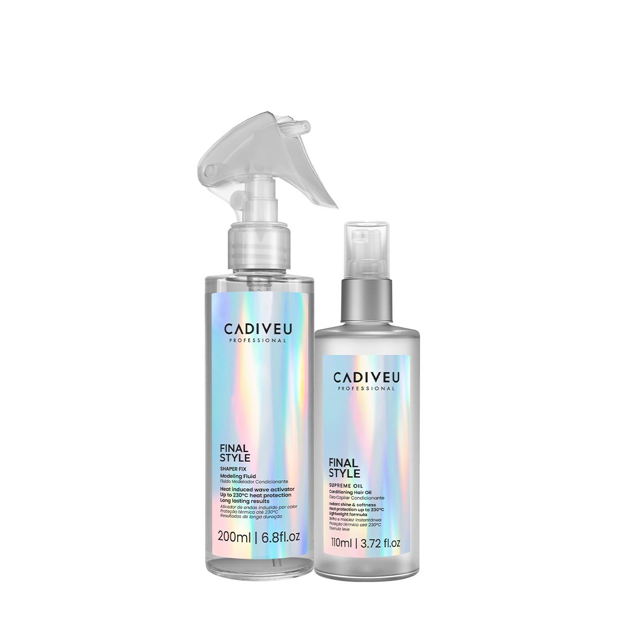 Kit Cadiveu Professional Final Style Supreme Óleo G e Fluido Modelador (2 produtos) - 1