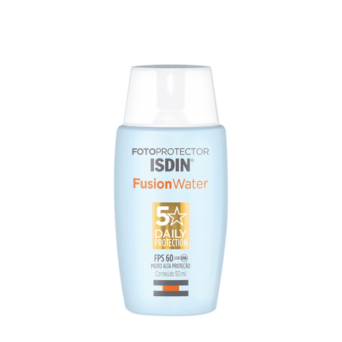 ISDIN Fotoprotector Fusion Water FPS 60 - Protetor Solar Facial 50ml - 1