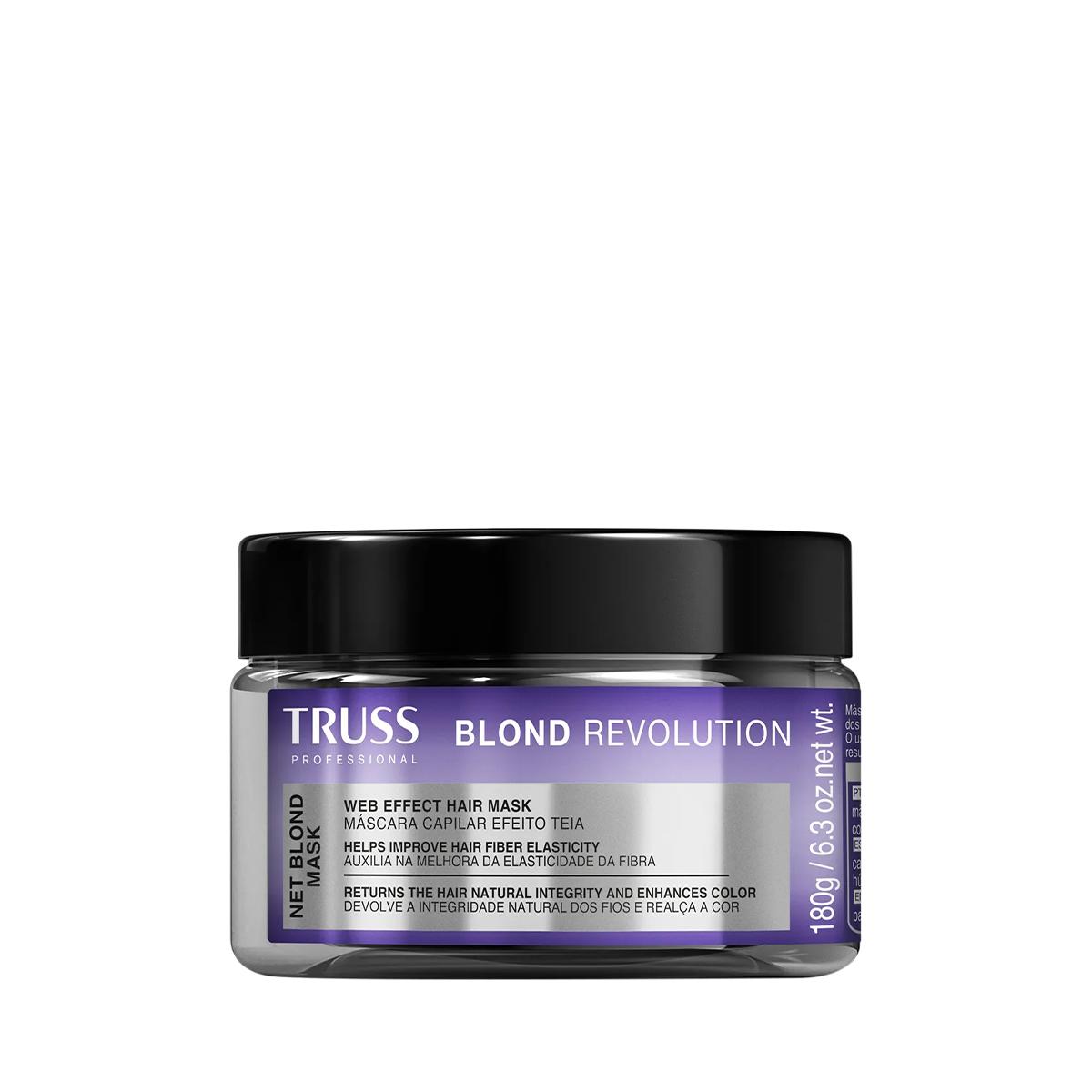 Truss Net Blond Revolution - Máscara Capilar 180g - 1