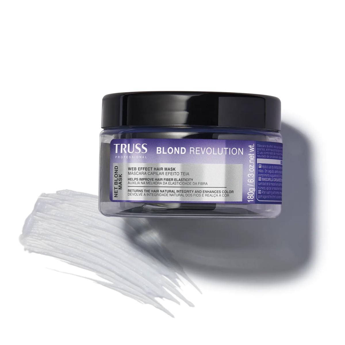 Truss Net Blond Revolution - Máscara Capilar 180g - 3