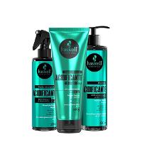 Kit Haskell Acidificante Shampoo+Supermáscara+Fluído Reconstrutor (3 produtos) - 1