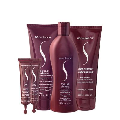 Kit Senscience True Hue Inner CPR Home Care Ampola 2x25 (5 produtos)